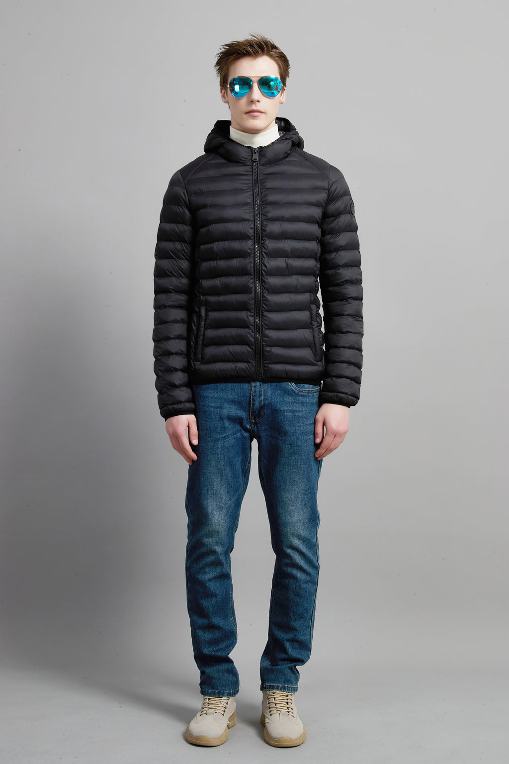 Barrie Men Light Weight Insulated Jacket Black