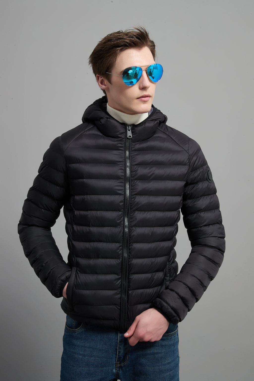 Barrie Men Light Weight Insulated Jacket Black