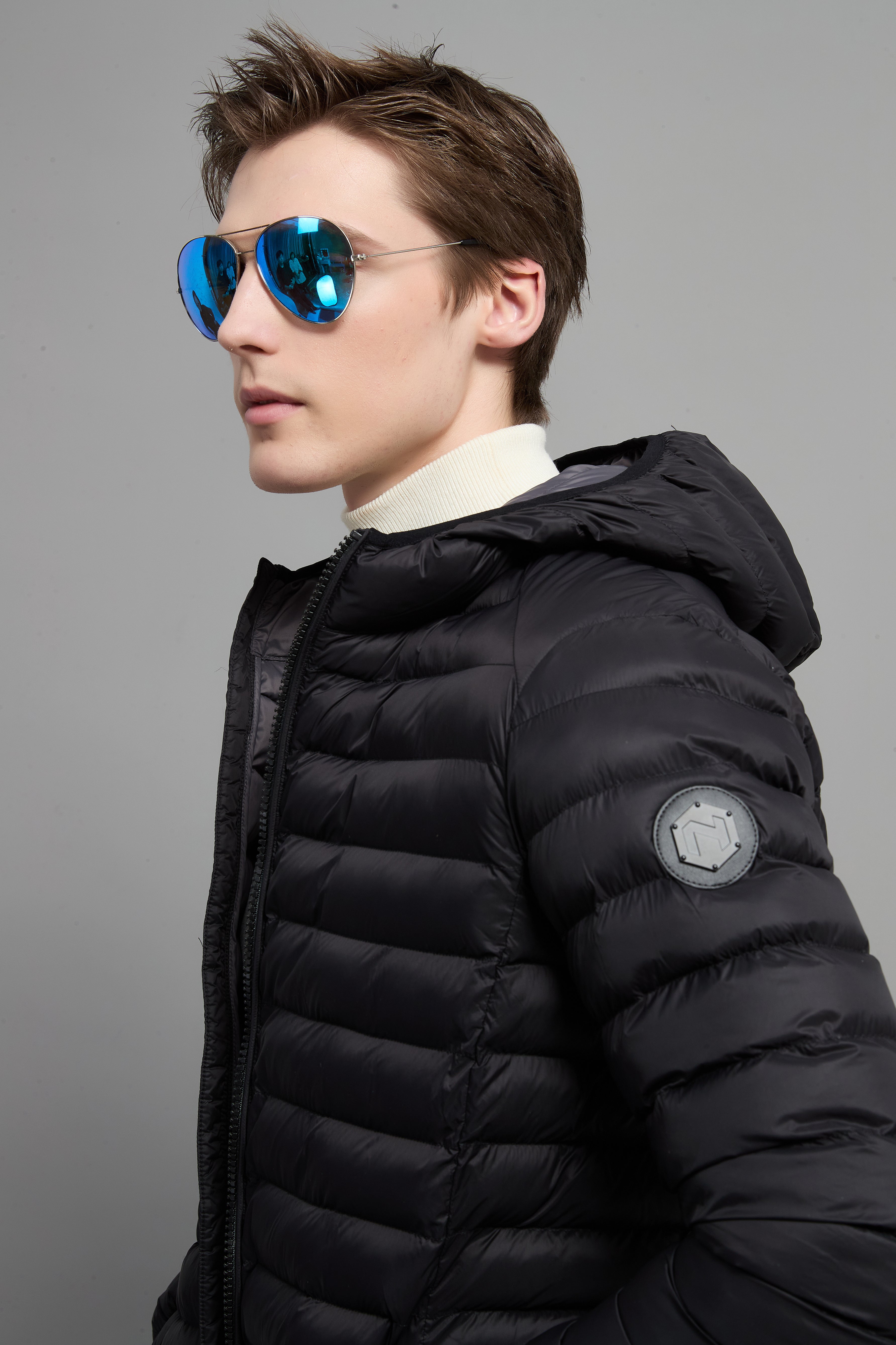 Barrie Men Light Weight Insulated Jacket Black