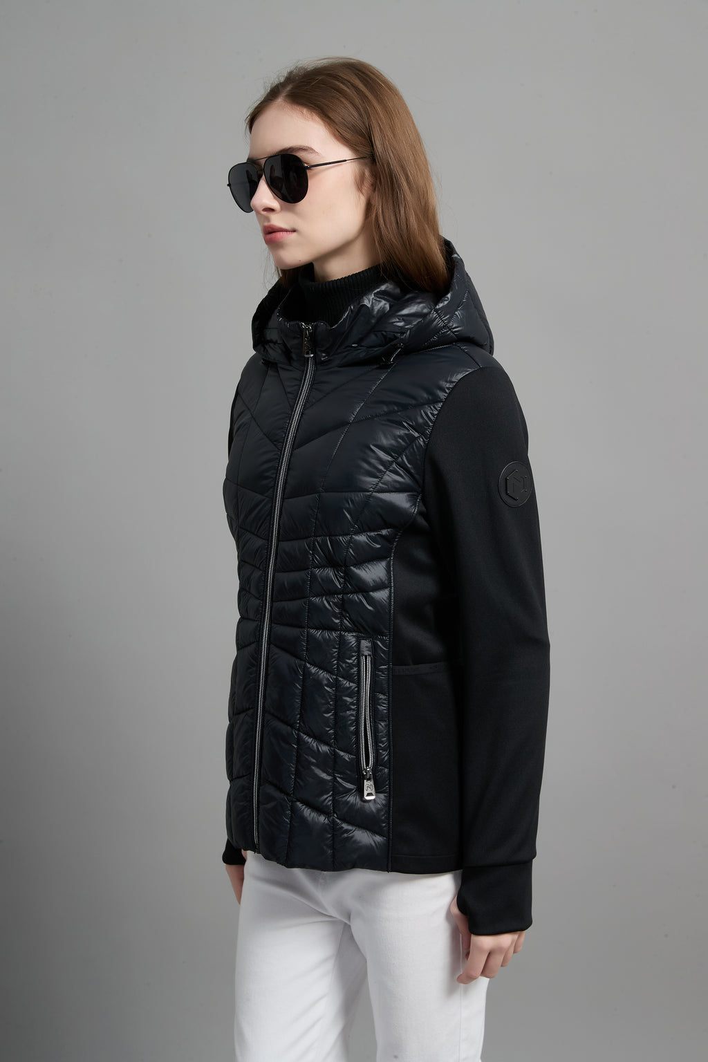 Aurora Ladies Light Weight Insulated Jacket Black