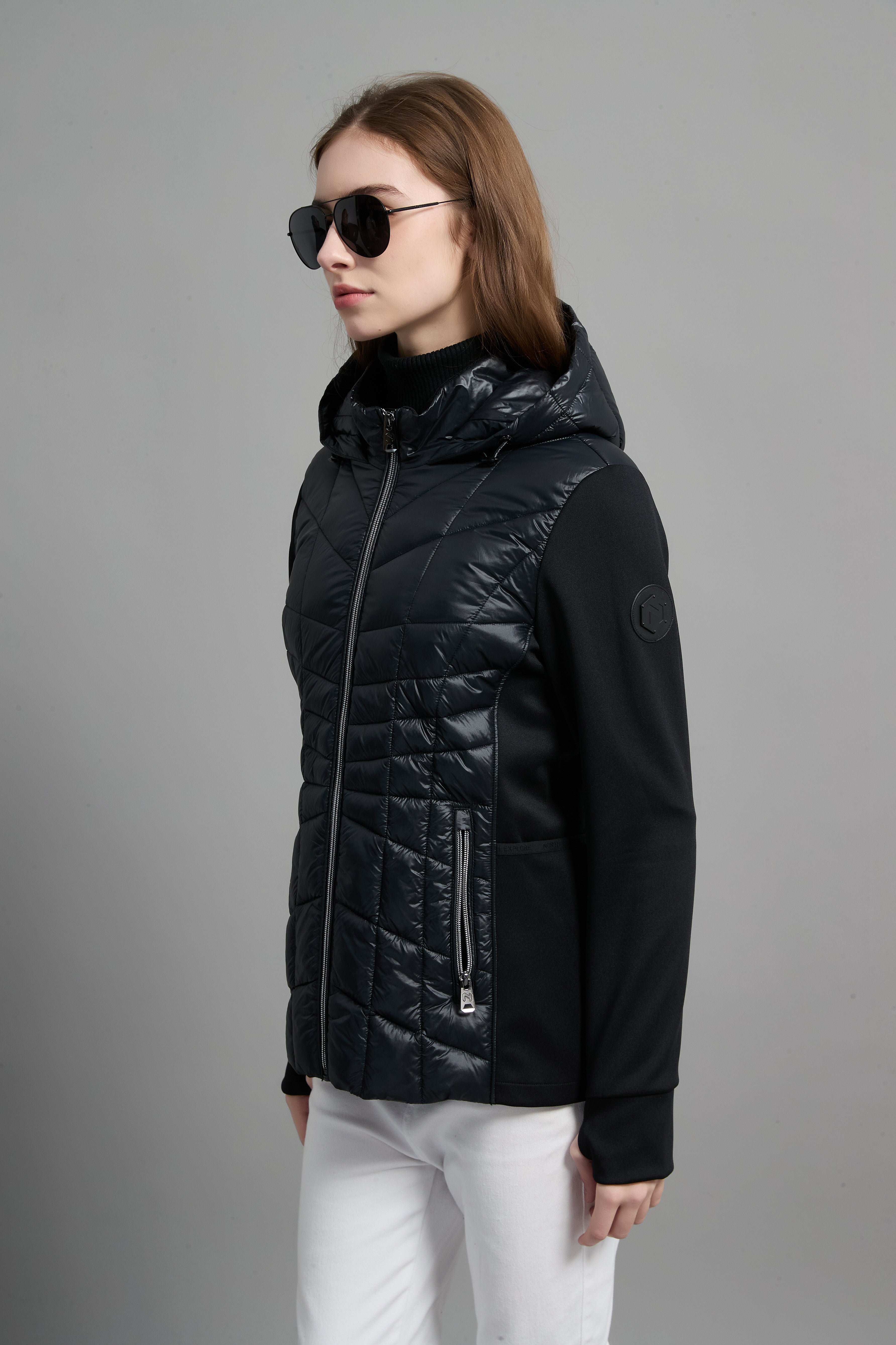 Aurora Ladies Light Weight Insulated Jacket Black