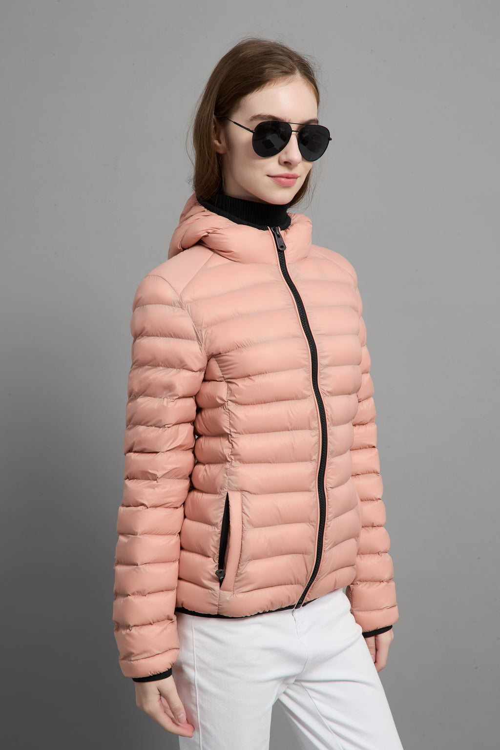 Ivy Ladies Light Weight Insulated Jacket Pink