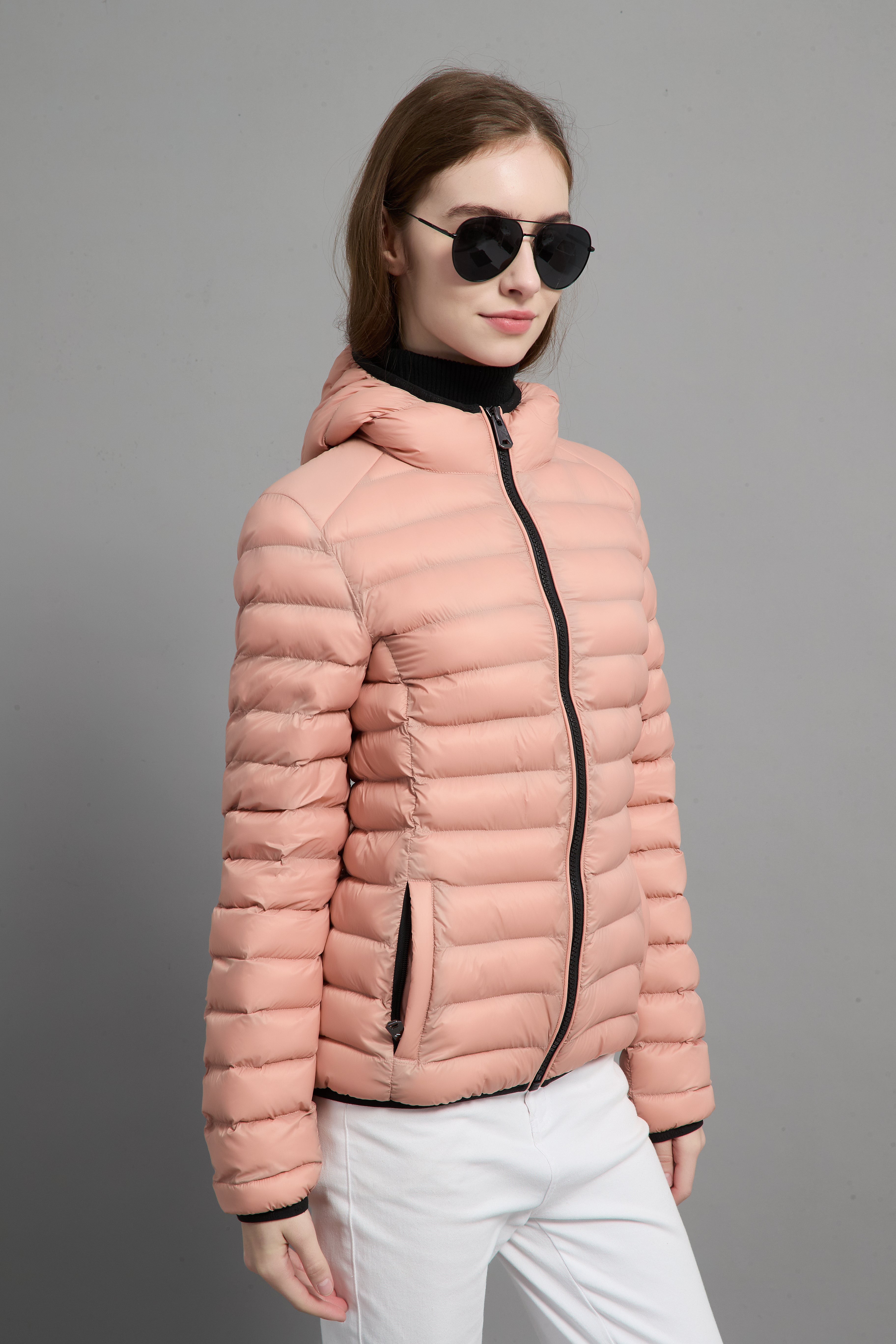 Ivy Ladies Light Weight Insulated Jacket Pink