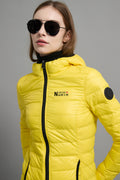 Belle Ladies Light Weight Packable Jacket Yellow