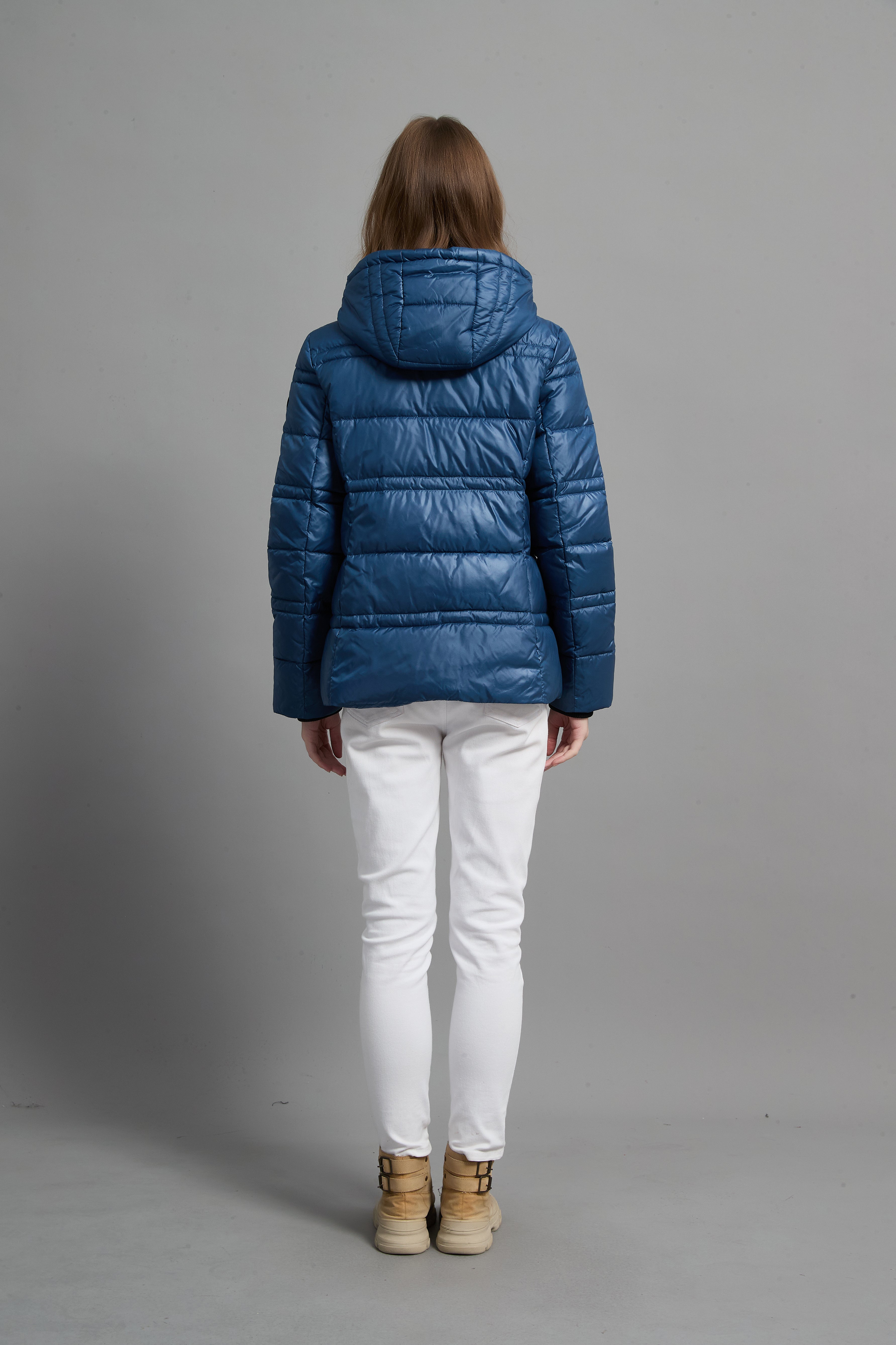 Rose Ladies Light Weight Insulated Jacket Blue
