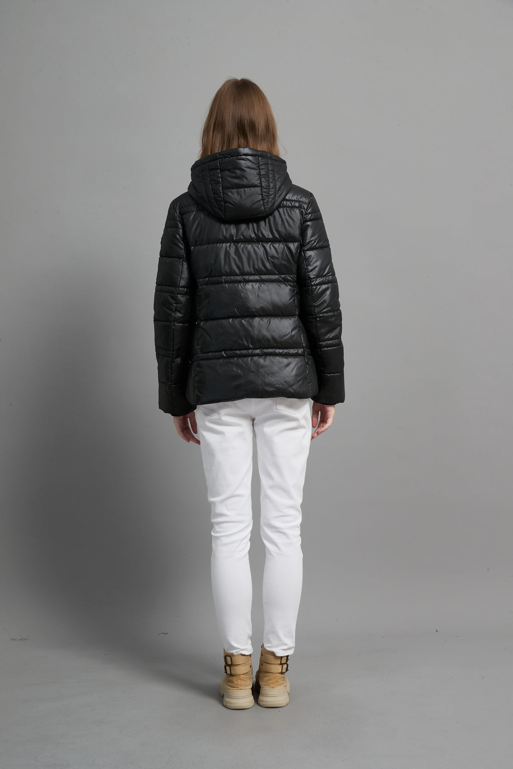 Rose Ladies Light Weight Insulated Jacket Black