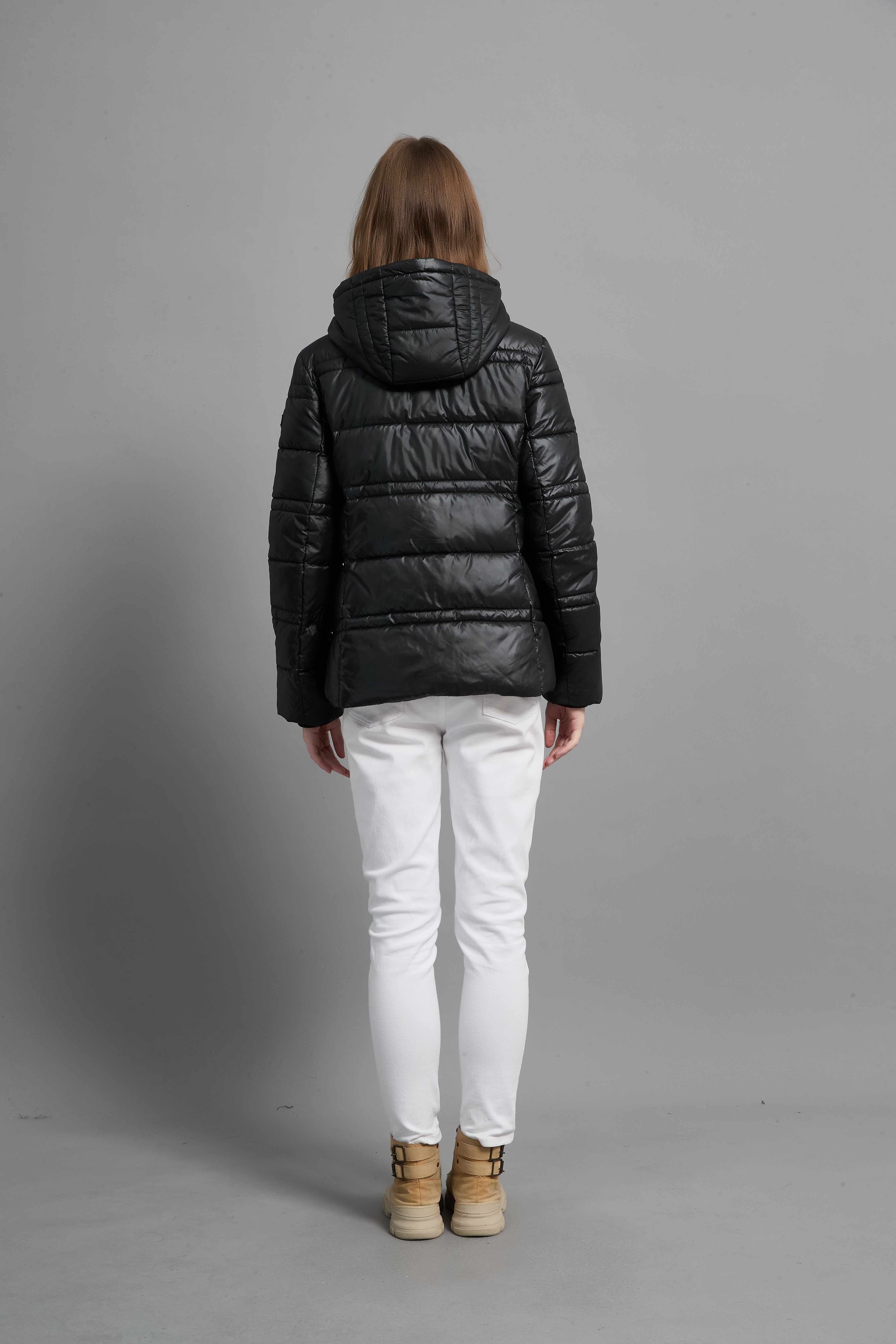 Rose Ladies Light Weight Insulated Jacket Black