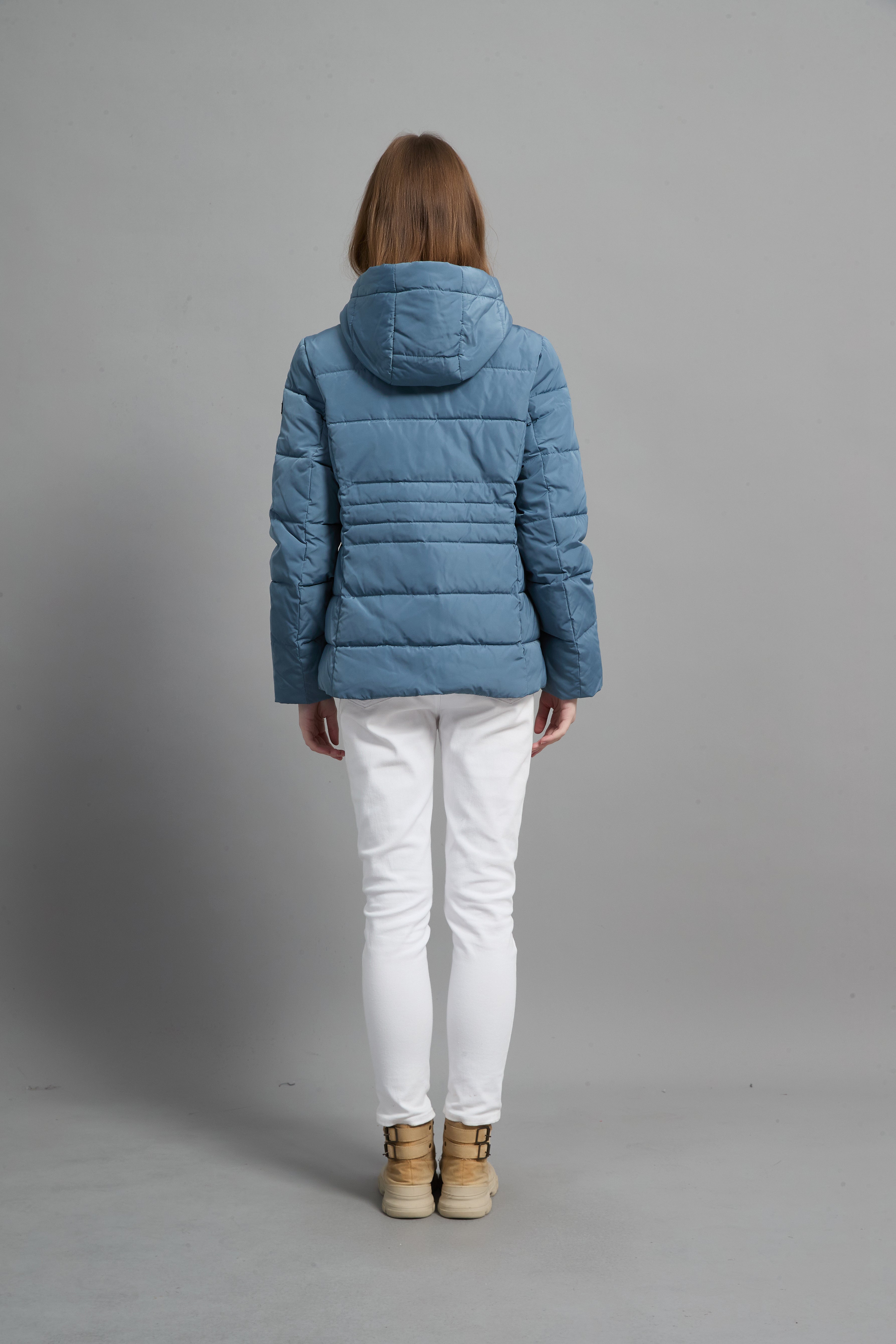 Victoria Ladies Light Weight Insulated Jacket Blue