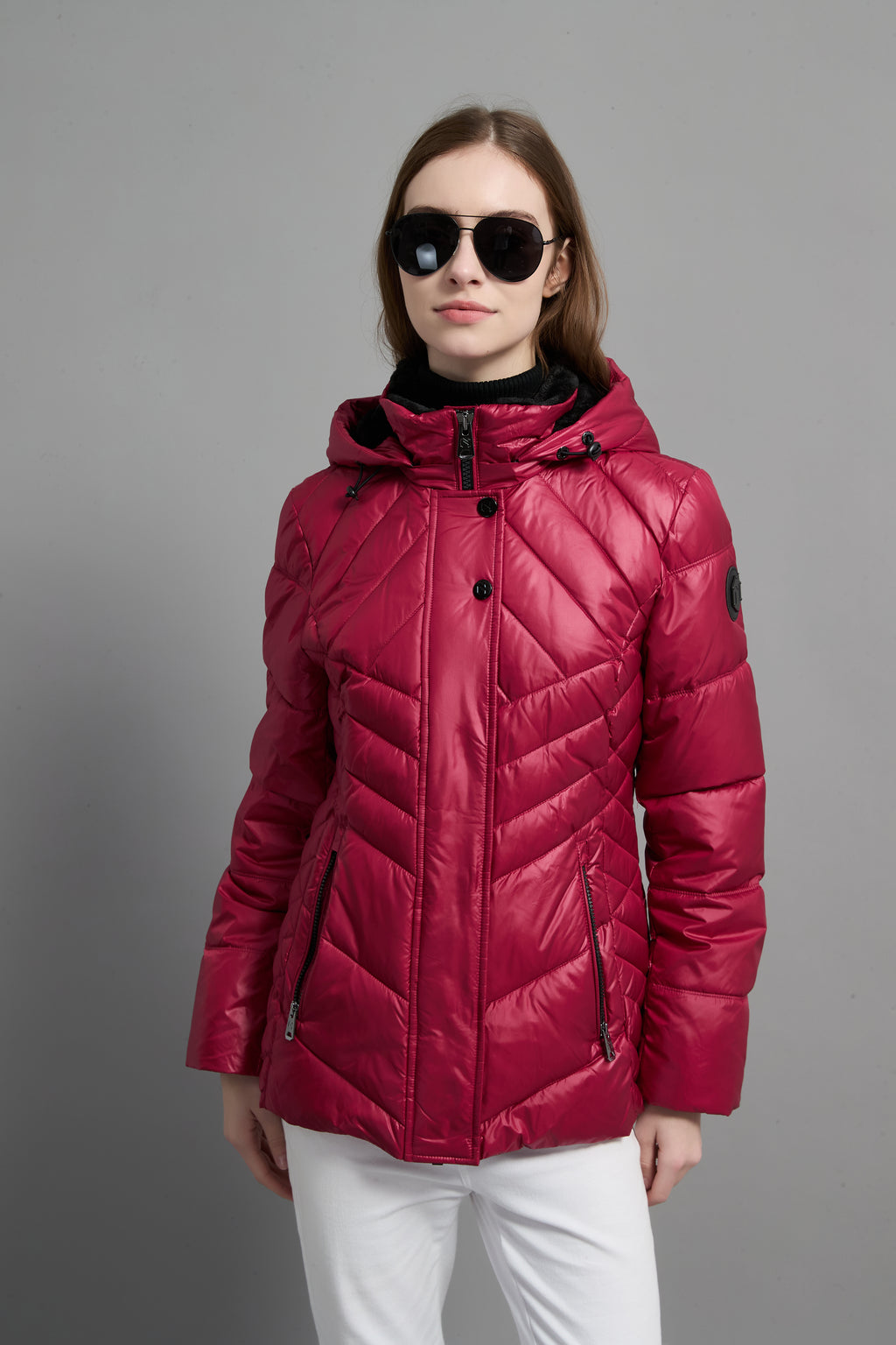 Mati Ladies Light Weight Insulated Jacket Red