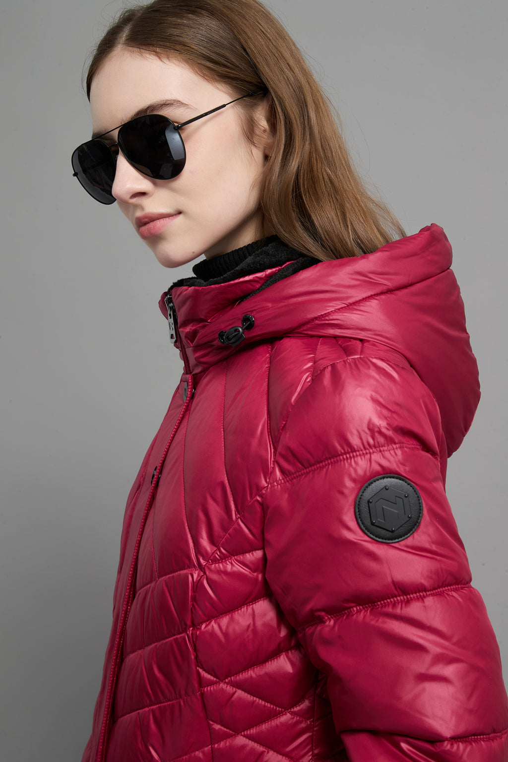 Mati Ladies Light Weight Insulated Jacket Red