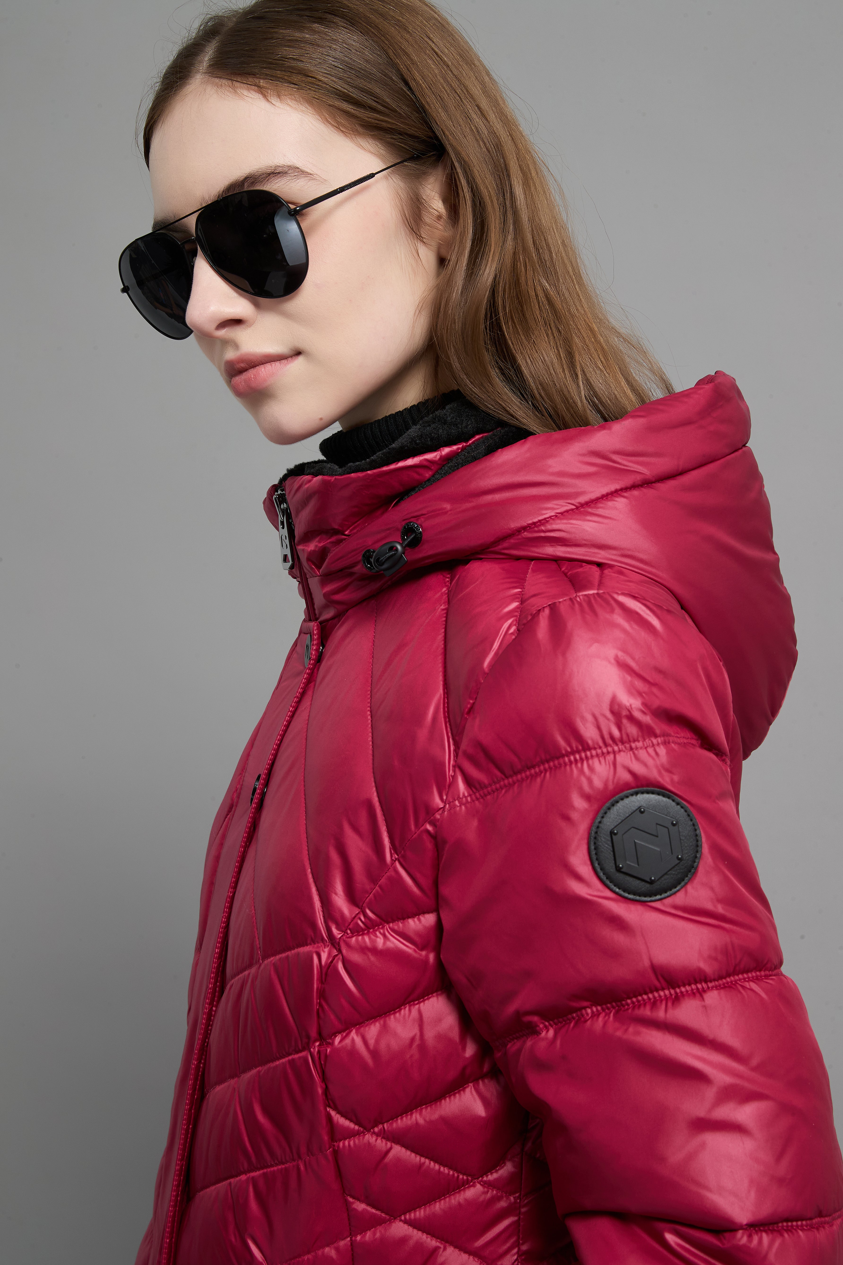 Mati Ladies Light Weight Insulated Jacket Red