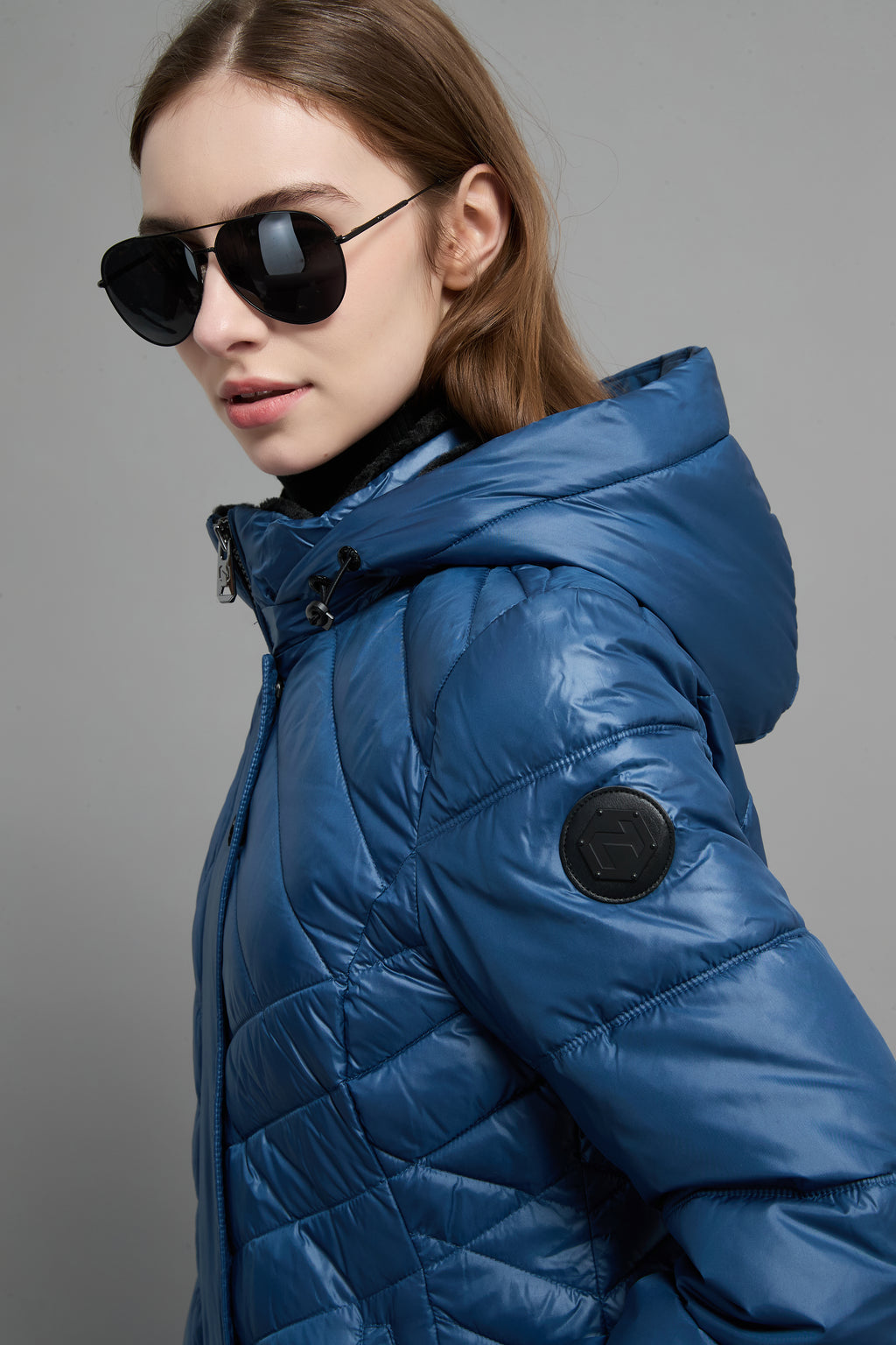Mati Ladies Light Weight Insulated Jacket Blue