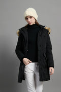 Carolina Ladies Winter Down Parka Extreme Cold Protection Black