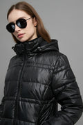Rose Ladies Light Weight Insulated Jacket Black