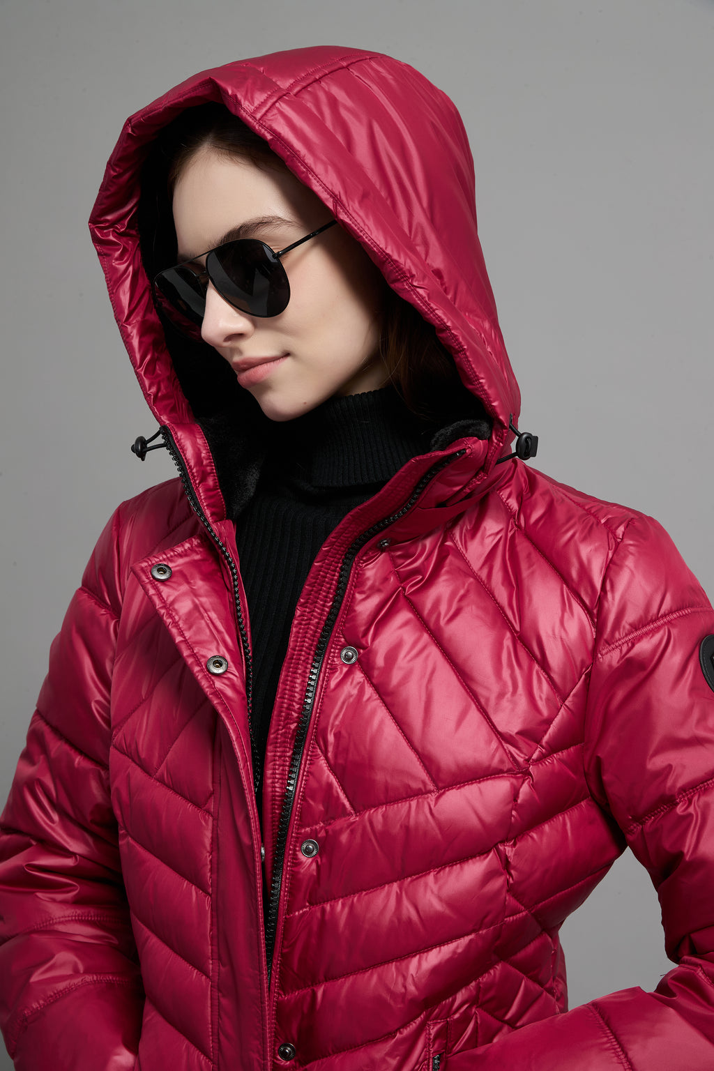 Mati Ladies Light Weight Insulated Jacket Red